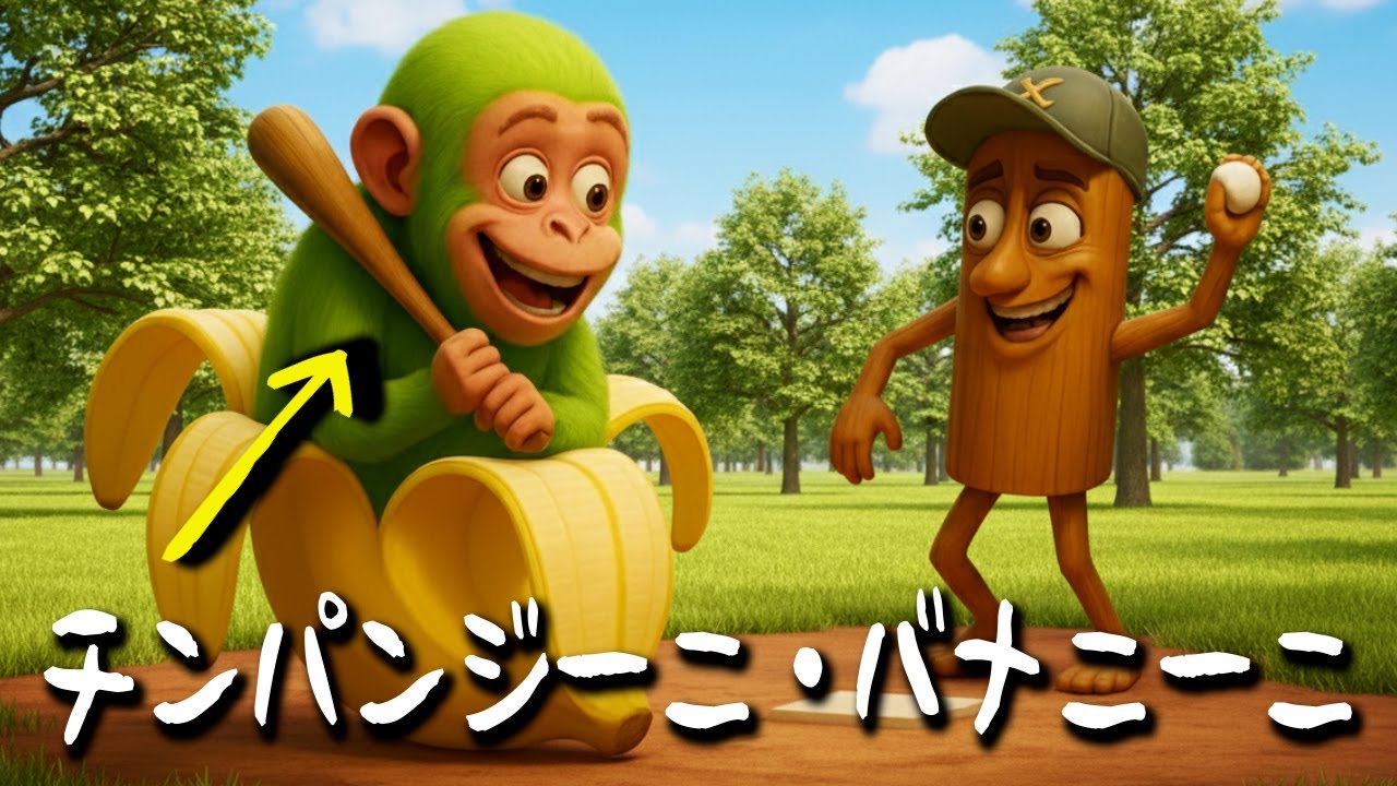 イタリアンブレインロット曲「チンパンジーニ・バナニーニの歌」