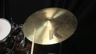 Video thumbnail for USED Zildjian 20" K Heavy Ride by The Drum Shop - Portland, Maine
