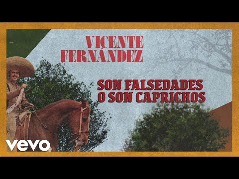 Vicente Fernández - No Me Hagas Menos (Letra / Lyrics)