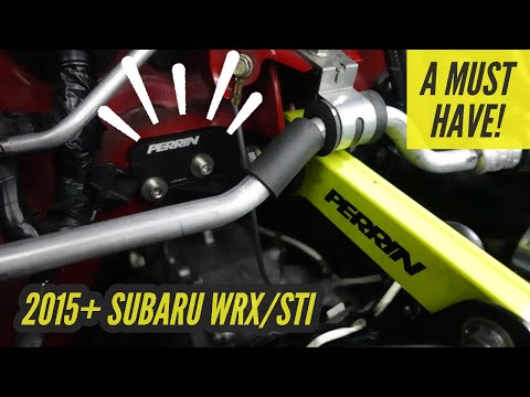 PERRIN Pitch Stop Brace Install | 2015 - 2021 Subaru WRX/STI