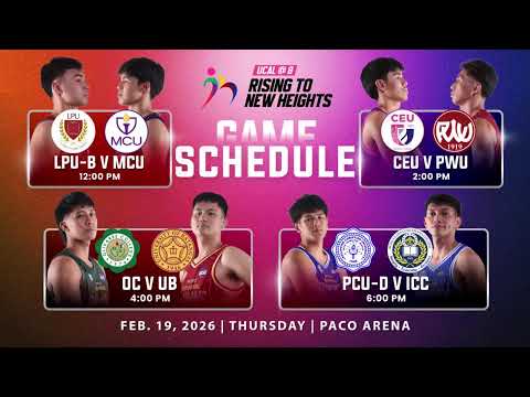 [LIVE] UCAL Basketball | DC vs LPU-B | Feb 16, 2026