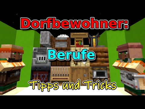 Minecraft Dorfbewohner - Berufe | Tutorial