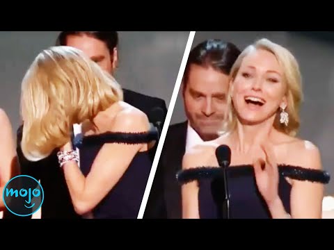 頒獎典禮上最尷尬的20位名人！ (Top 20 Celebrities That Got EMBARRASSED at Award Shows)