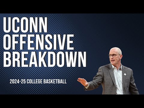 UCONN Offensive Breakdown! College Breakdown 2024-25!