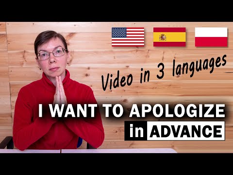 My constant fear when I speak foreign languages / I want to apologize in advance (with eng subs)