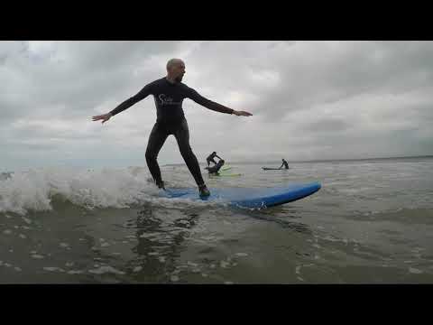Learn to surf at the North Devon Surf School