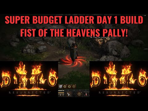 Diablo 2 Resurrected. D2R Online Ladder Day 1 Super Budget FoH Build!