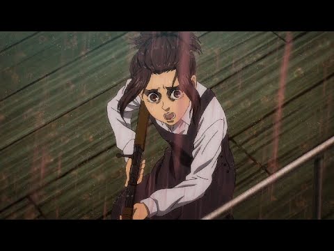 Gabi shot floch to save the ship - Attack on titan episode 86