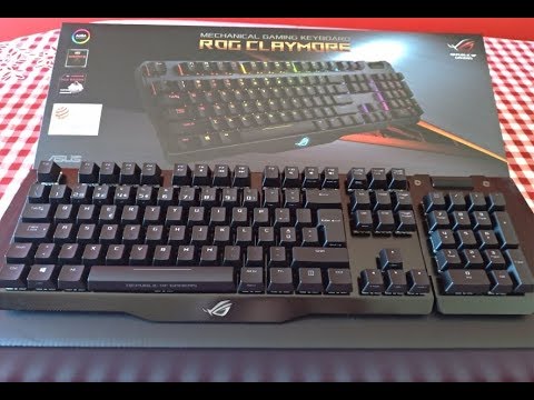 Asus Rog Claymore - Unboxing & Rgb Test