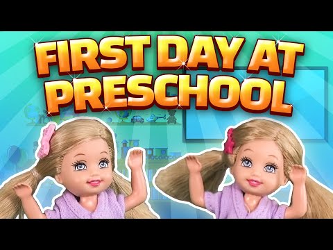 Barbie - The Twins First Day at Preschool | Ep.97