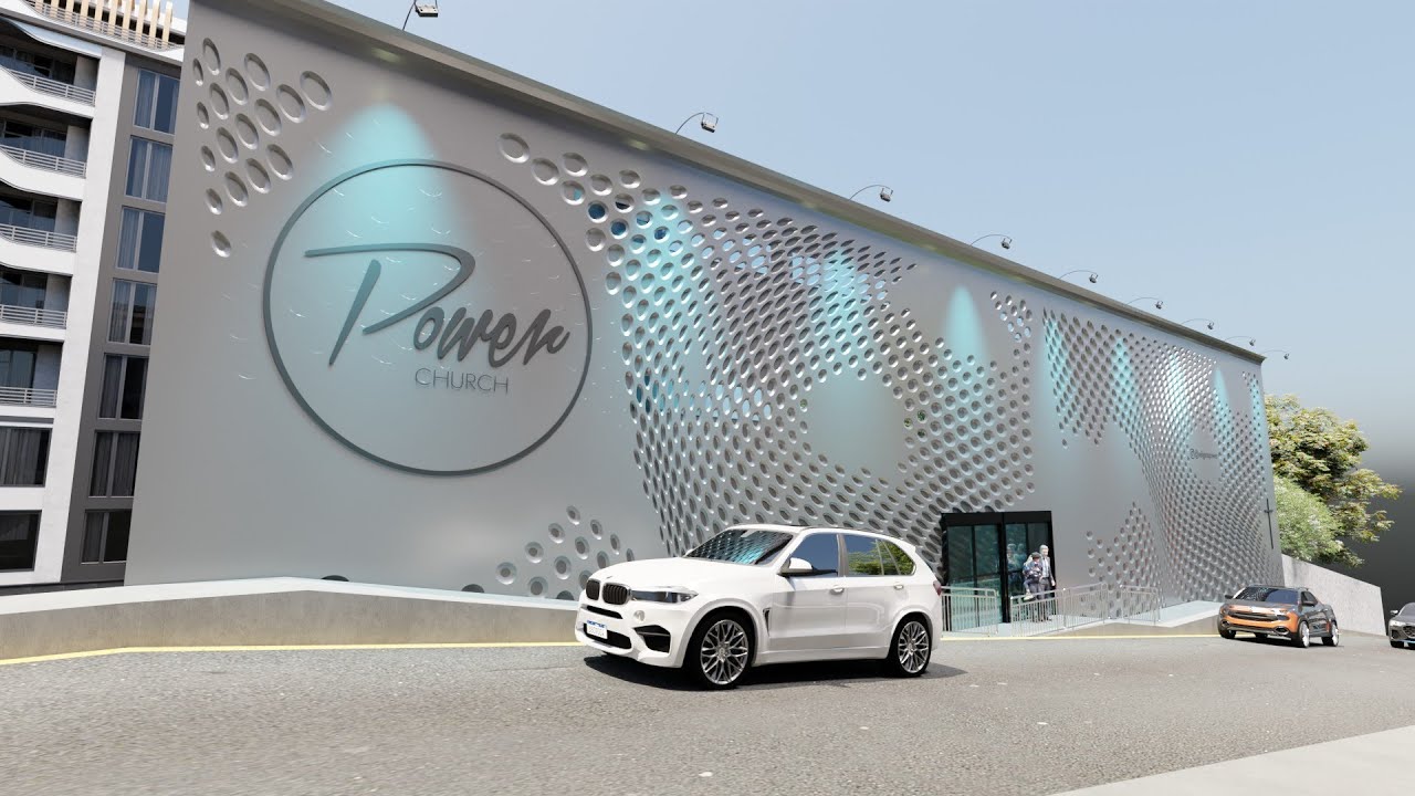 PROJETO DE AMPLIAÇÃO DE TEMPLO E MODERNIZAÇÃO DE FACHADA - IGREJA POWER CHURCH / BELO HORIZONTE - MG