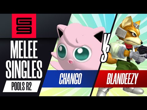 Chango (Jigglypuff) vs Blandeezy (Fox) - Melee Singles Pools Winners Semi-Final  - Genesis 9