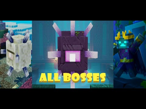 All Hidden Depths bosses!!! - Minecraft Dungeons