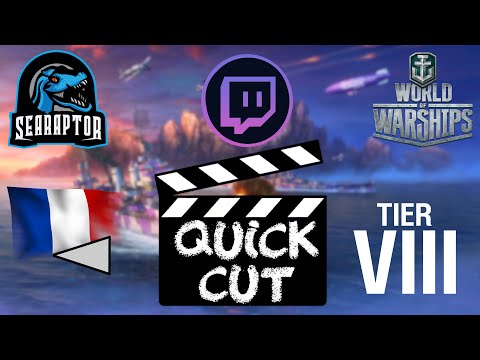 World of Warships - Quick Cut Tier VIII French Destroyer Le Fantasque (Brawls)