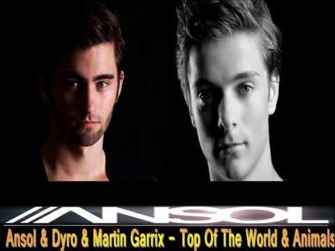 Ansol & Dyro Vs. Martin Garrix - Top Of The World & Animals #SjM#