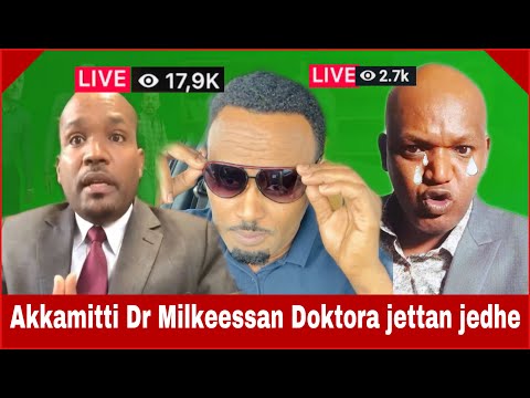 Hangaasaan Wanta dubbatee fi Dr Milkeessaa Falmataa Ibroo