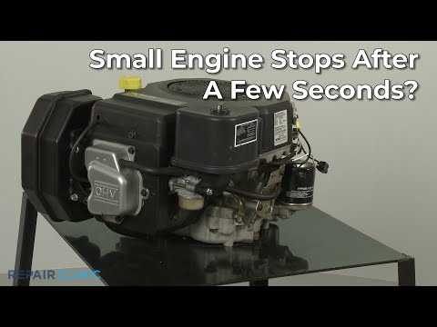 Top Reasons Small Engine Stops After a Few Seconds — Small Engine Troubleshooting