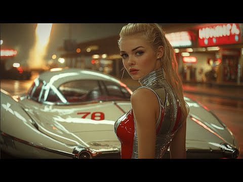 Retro Futurism Life by AI | 1950s Sci-Fi ai generated video