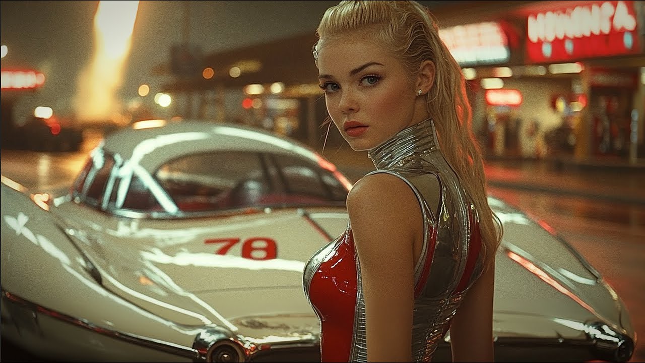 Retro Futurism Life by AI | 1950s Sci-Fi ai generated video