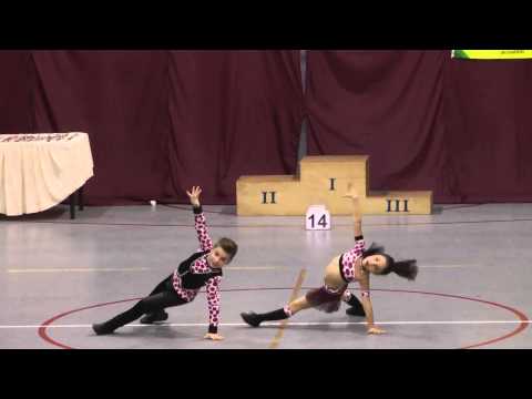 Területi Bajnokság-2014.04.06.-Papp Dávid-Szőke Kitti children páros, döntő