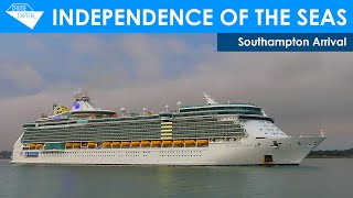 Independence of the Seas arrives in Southampton (12/05/2025)