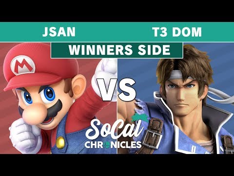 Socal Chronicles 2020 - Jsan (Mario) Vs T3 DOM (Richter) Singles Pools
