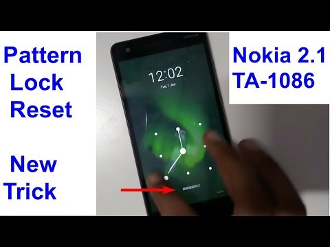 Nokia 2.1 TA 1086 Hard Reset And Pattern Lock Reset