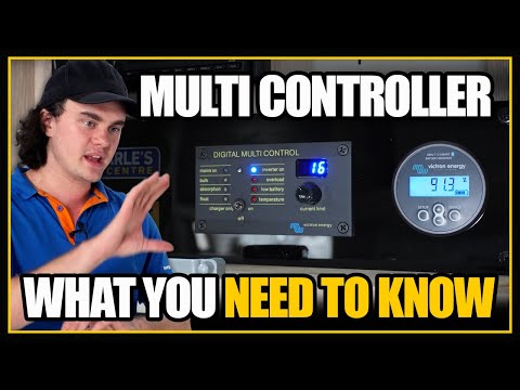Victron Digital Multi Control Tutorial | Willow Caravan Power Systems
