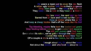 MF DOOM - Beef rap Rhymes Highlighted