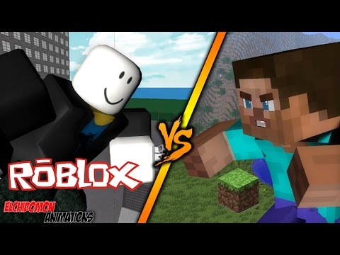 EPIC Roblox vs. Steve FIGHT!