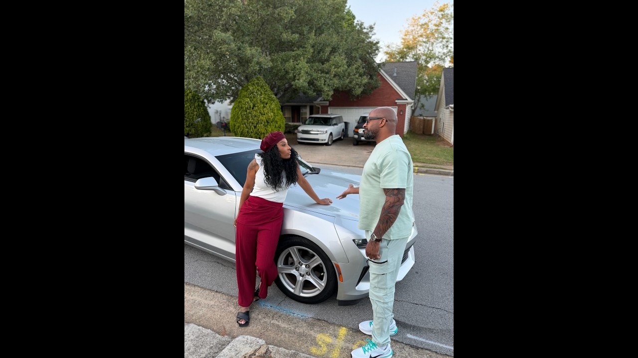 Larry asks Sharra was that responsible of her to get a new car
