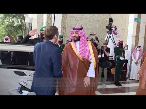 Son Altesse Royale le prince héritier reçoit le président français