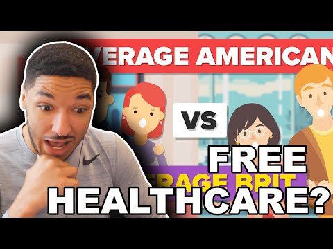 American Reacts to AVERAGE AMERICAN VS AVERAGE BRITISH PERSON **I'M MAD**