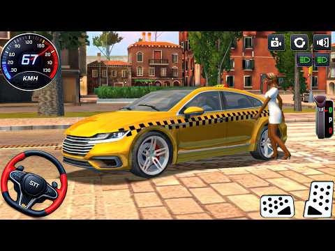 Taxi Driving Simulator 3D 2026: Ultimate City Taxi Driver Explore new routs - Taxi android gameplay