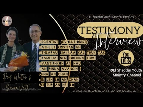 Part-1 | Prof. Walter & Sonica Veith | Interview (Mizo)