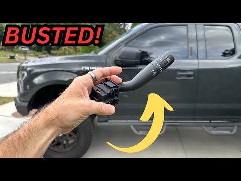2016 Ford F-150 Installation Multi Function Turn Signal Switch FL3Z13K359AC #ford #truck #repair