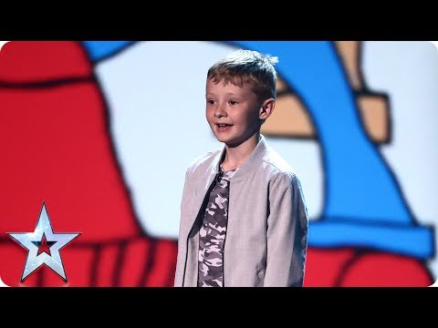 A Young and Cheeky Comedian on Britain's Got Talent