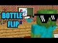 Monster School BOTTLE FLIP CHALLENGE Minecraft Animation