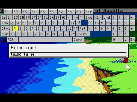 hatariB Atari ST emulator core test - King's Quest IV (MT-32)