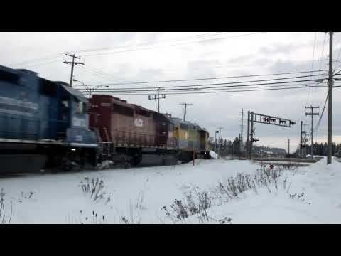 190105 Self-whistling crossing on Roberval-Saguenay... and more (read notes)