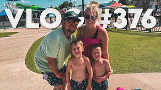 VLOG #376 / Westwood Family Aquatic Center & Aerial Fire Footage! / July 28, 2025