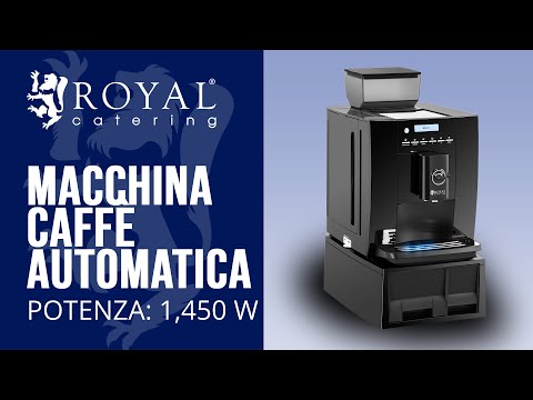 Macchina caffè automatica con macinino - Fino a 750 g di chicchi -  Montalatte