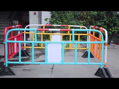 Road safety barriers！plastic road barrier
