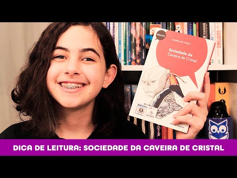 Dica de leitura para quem gosta de vdeo game e muito mistrio - Sociedade da Caveira de Cristal