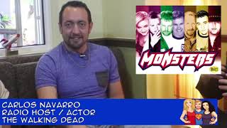 Midday Monster of The Walking Dead Carlos Navarro: an interview on the Hangin With Web Show video