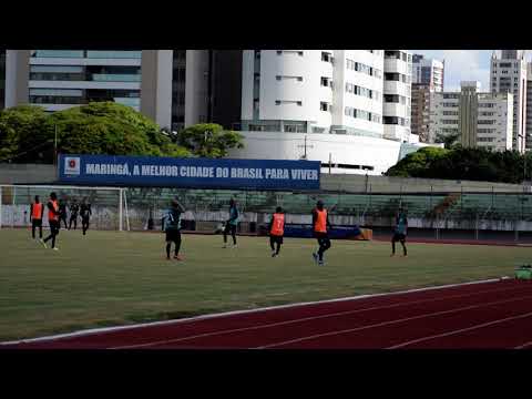 RÁDIO MARINGÁ - Maringá Futebol Clube treina no Willie Davids para o Paranaense da Segunda Divisão