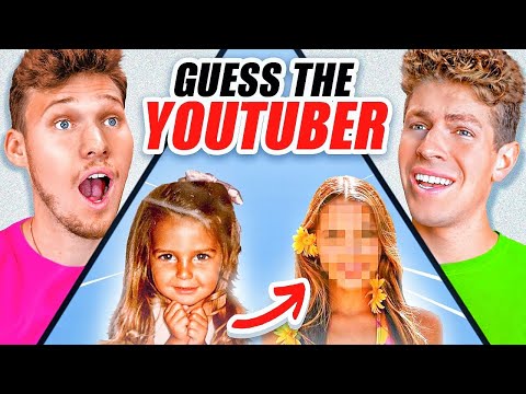 Guess The Baby YouTuber Challenge! ft. Jesser