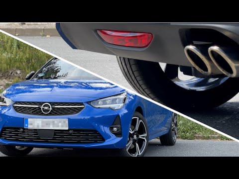 Opel Corsa F | Exhaust sound | 1.2 l | 130 PS | GS-Line