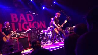 Bad Religion Terminal 5 NYC 3/26/13 - Robin Hood in Reverse, Land of Endless Greed, & You (HD!)