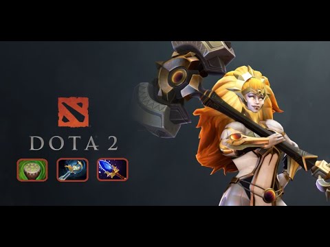 DOTA 2 Dawnbreaker Soft Support (HAMMER TIME! IM EVERYWHERE) - 7.30b Unranked